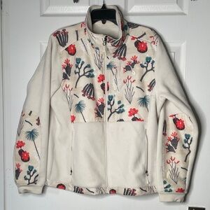 The North Face Denali Floral Fleece Zip Up Jacket